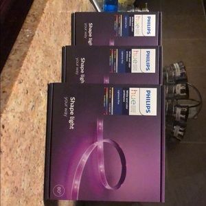 3 Philips Hue Shape Light Strips